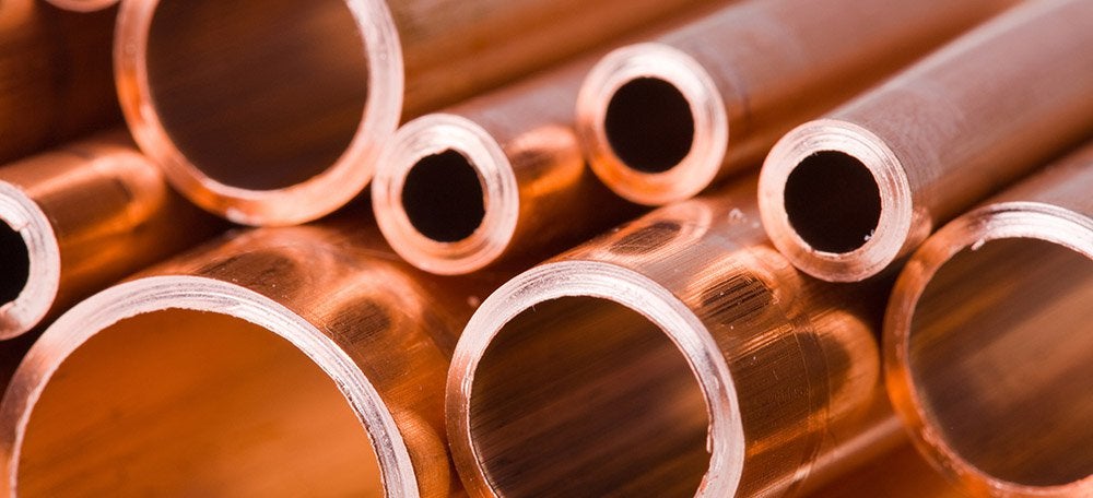 Copper pipes